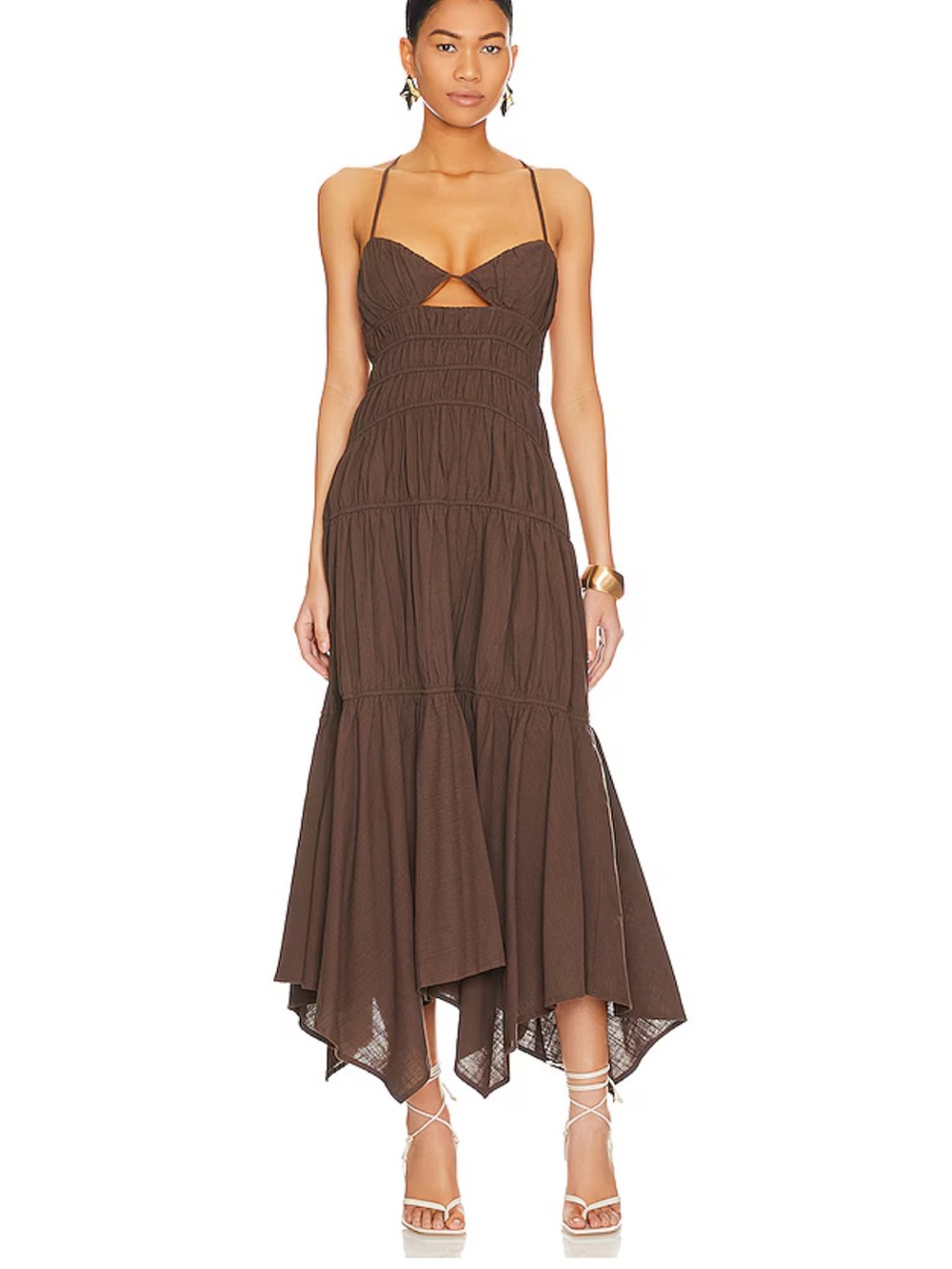 Tahlia Dress in Chocolate SNDYs - worn once!